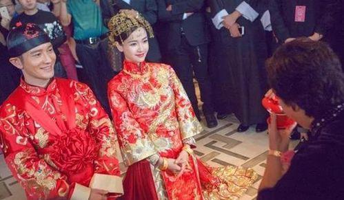 明星结婚汉服,汉服见证爱情传奇