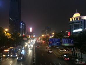 连云港网红大道图片夜景,璀璨光影中的连云港璀璨画卷